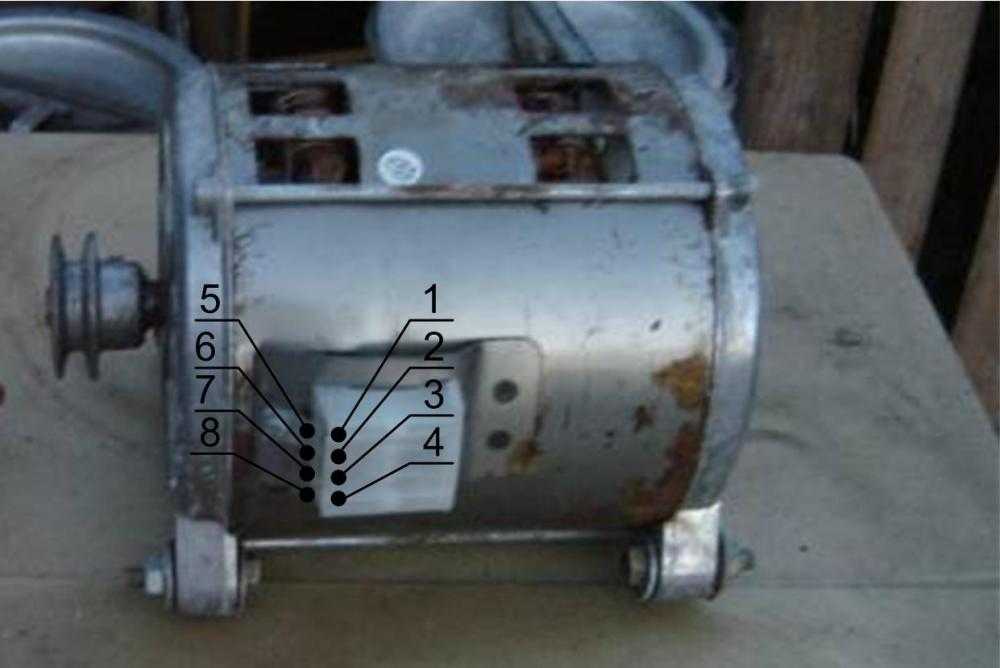 Схема подключения двигателя от стиральной машины автомат вятка