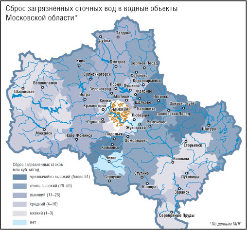 Карта грунтовых вод подмосковья уровень