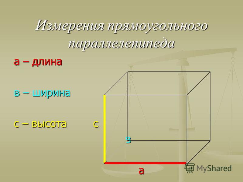 Длина и ширина изображения