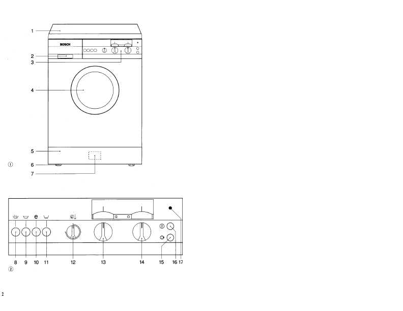 Bosch wfb 2070 схема электрическая