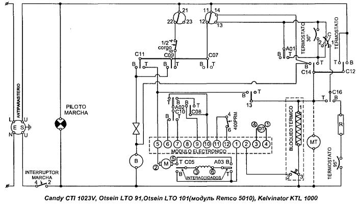 Wi104x indesit схема