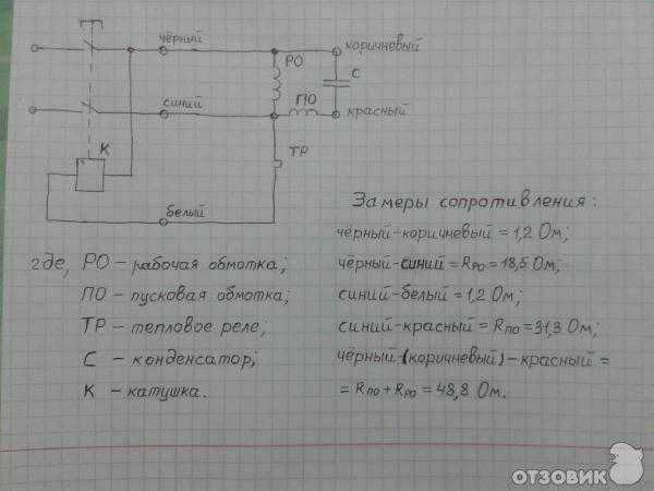 Бетономешалка схема электрическая подключения мотора