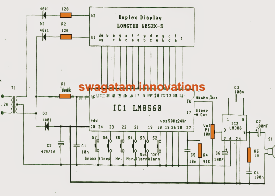 Приемник часы схема. Часы VST lm8560. Микросхема лм8560. Lm8560 часы схема VST. Схема часов на микросхеме lm8560.