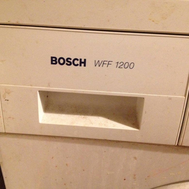 Стиральная машина bosch wff1200