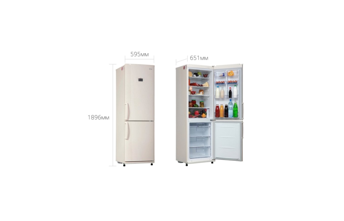 Холодильник LG LG ga-b409ueqa