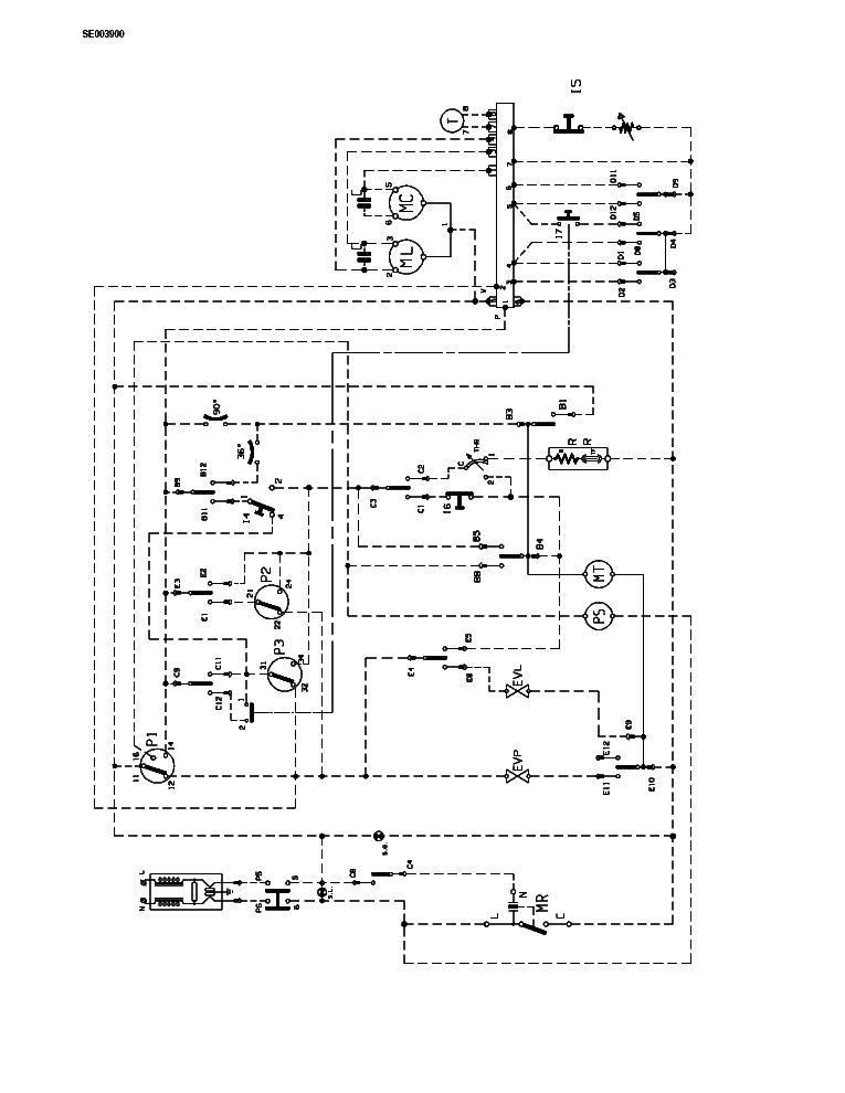 Lt c126 схема стиральной машины