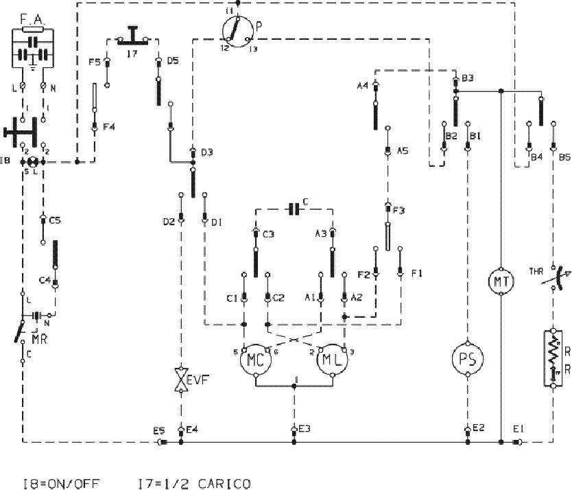 Схема стиральной машины аристон arsl 85