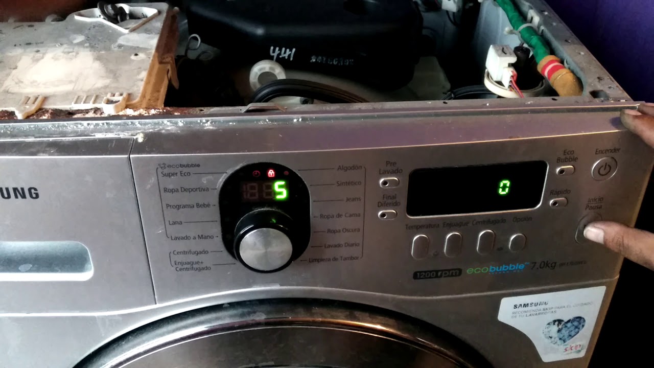 Ошибка стиральной машины самсунг 3