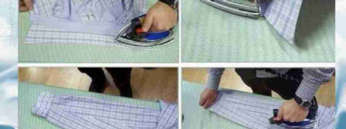 Как правильно гладить мужские рубашки с длинным рукавом пошаговое