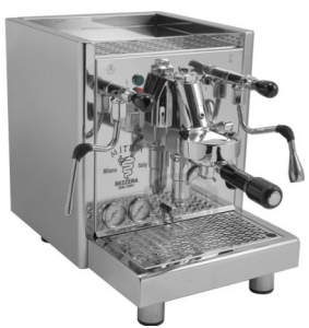 Bezzera Mitica Commercial Espresso Machine Review- HX ss boiler switchable tank direct connect rotary vane pump
