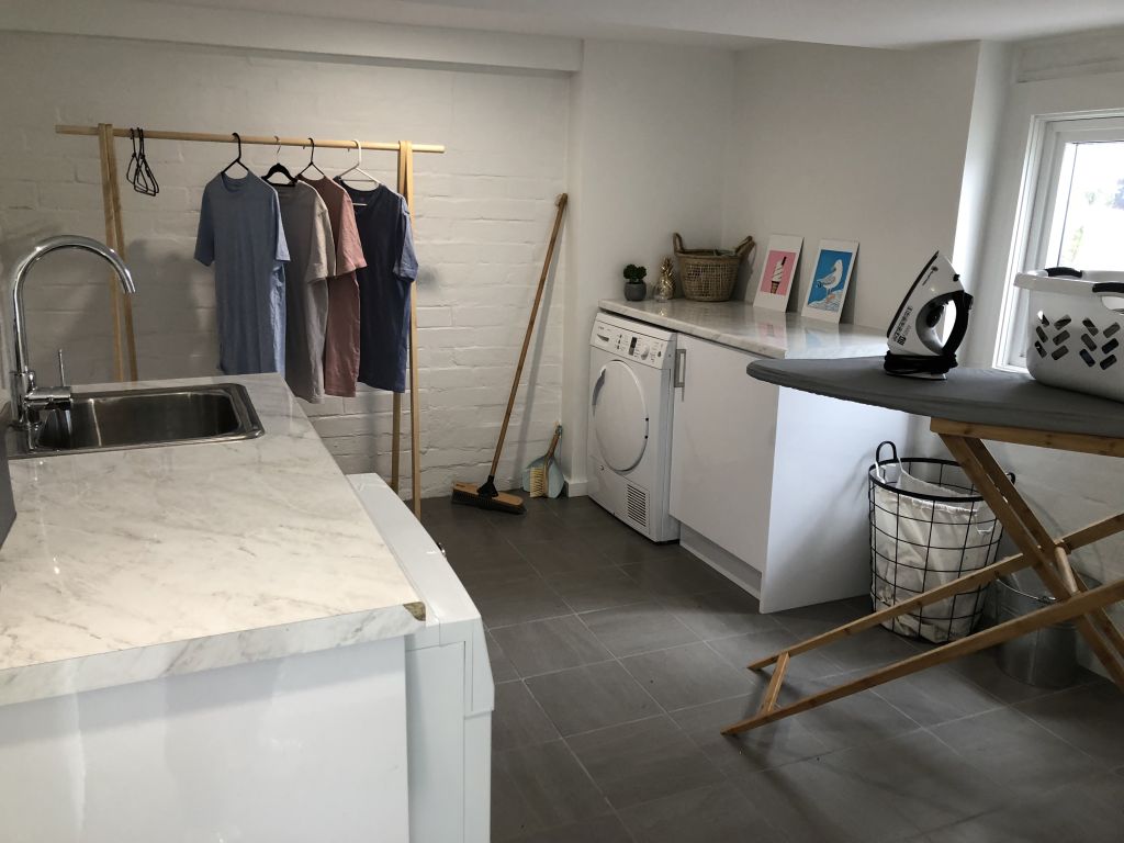 laundry area