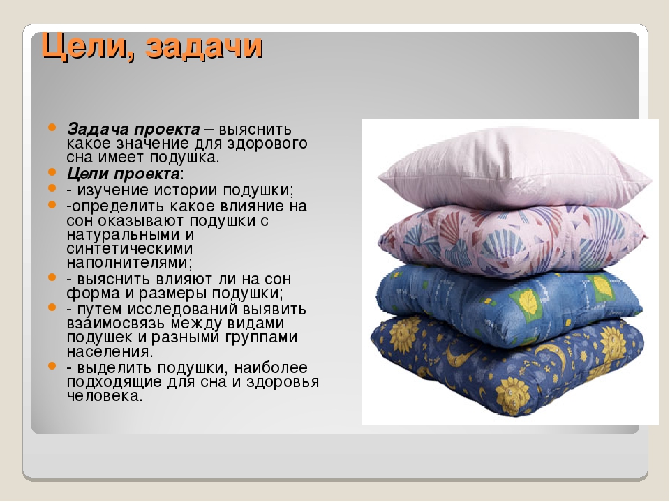 Почему нужна подушка. Выбор материалов для подушки. Подушка для презентации. Проект подушка. Актуальность подушки.