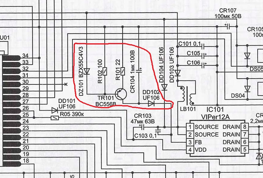 Invensys 471945d схема