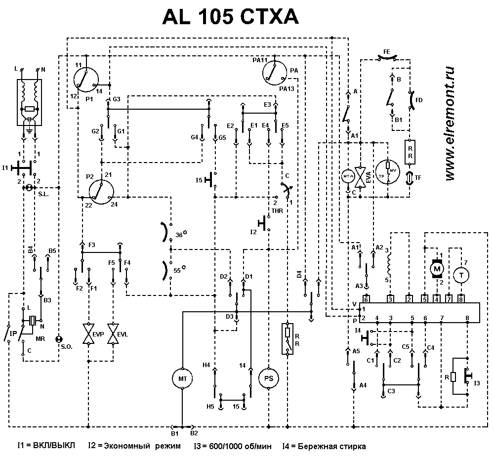 Стиральная машина индезит электрическая схема принципиальная электрическая
