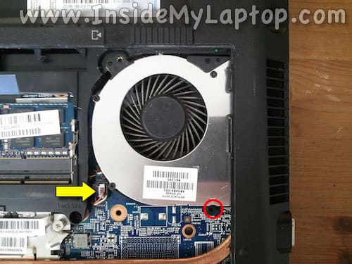 Disconnect cooling fan